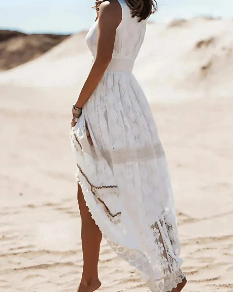 Claudia® | Airy Boho Maxi Dress For Warm Summer Days