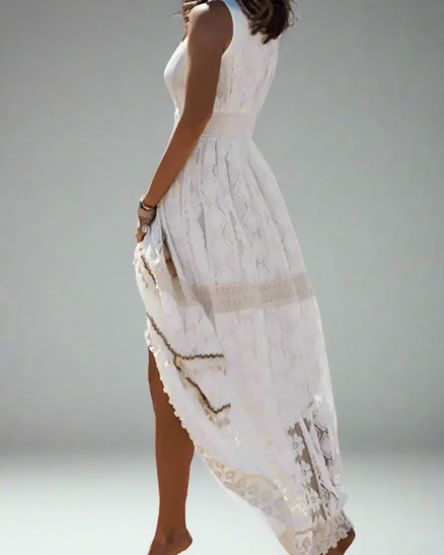 Claudia® | Airy Boho Maxi Dress For Warm Summer Days