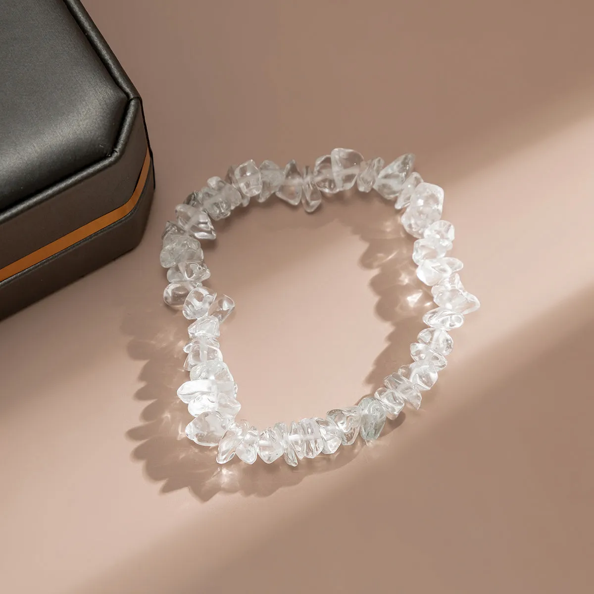 Clear Resin Stretch Bracelet