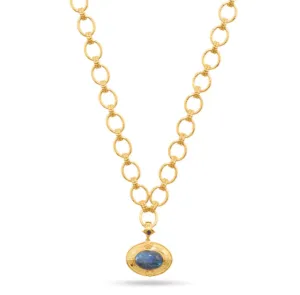 Cleopatra Pendant - Blue Labradorite