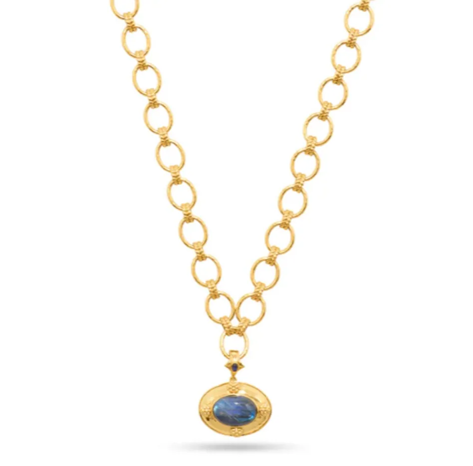 Cleopatra Pendant - Blue Labradorite