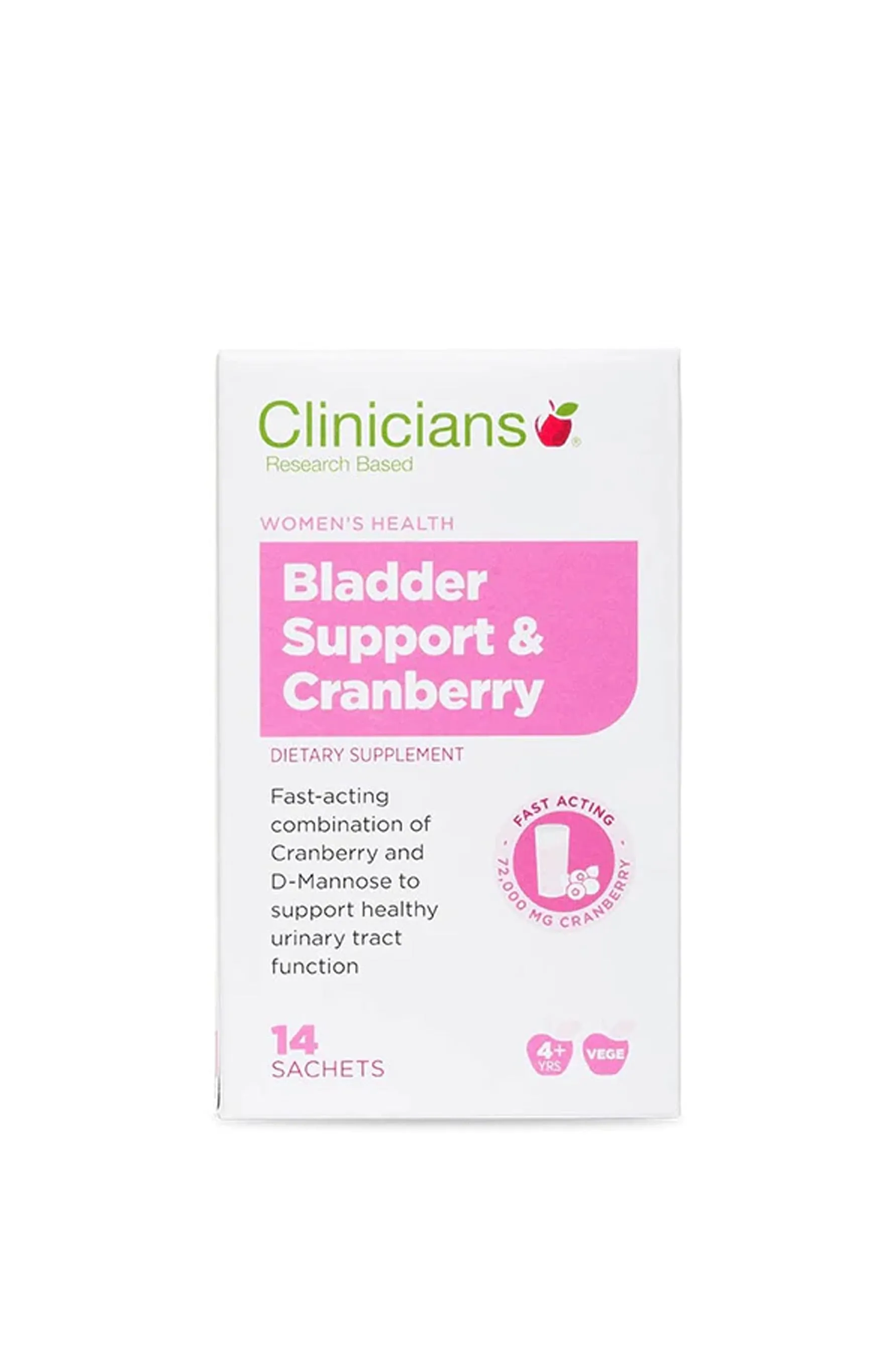 CLINICIANS Bladder Support   Cranberry 14