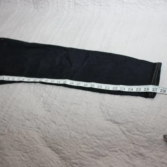 Closed Denim Italy Womens Baker 1821 Skinny Dark Wash Jeans Size 27