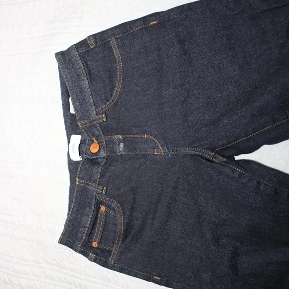 Closed Denim Italy Womens Baker 1821 Skinny Dark Wash Jeans Size 27