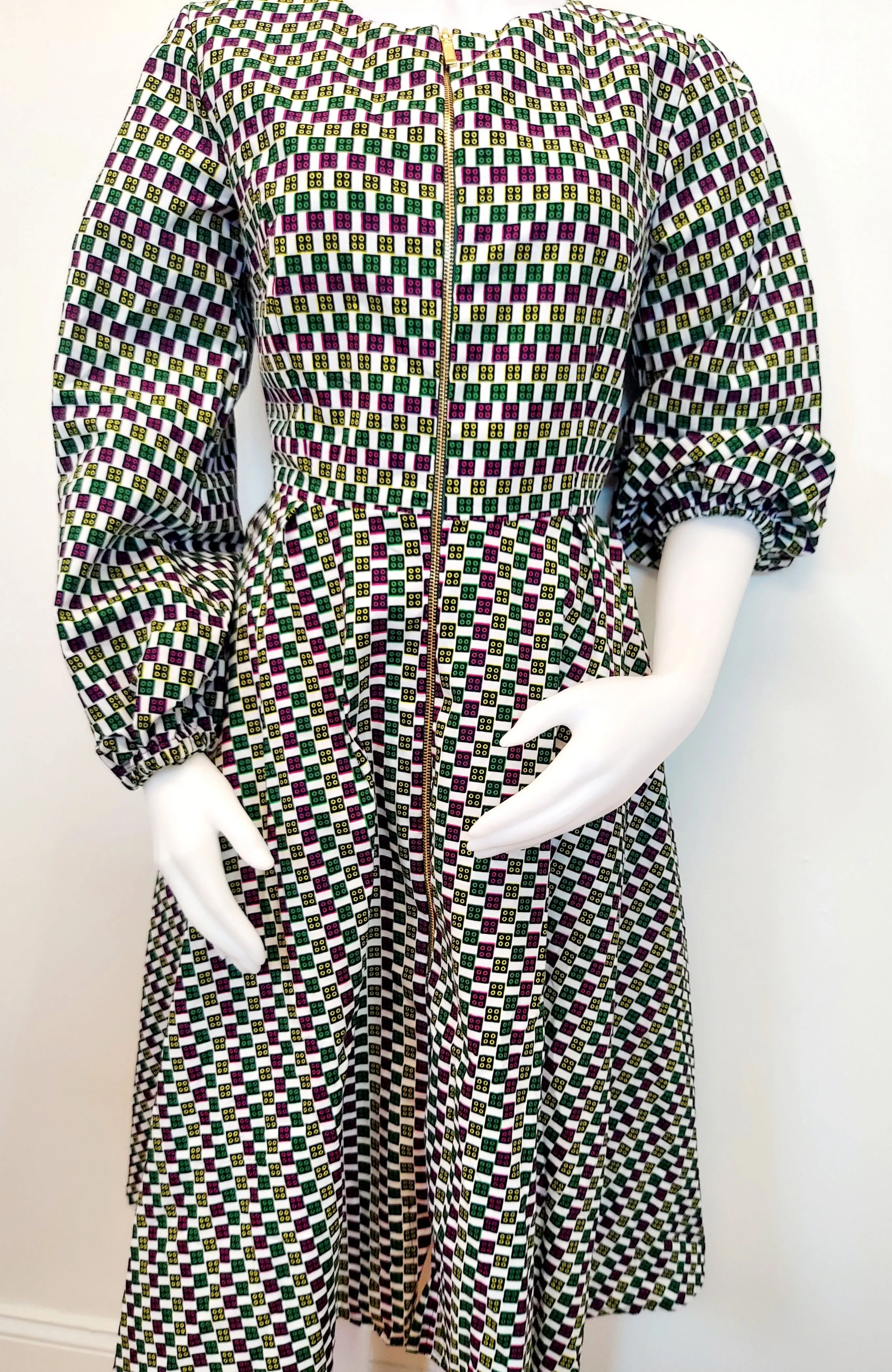 Coat Dress African Print | Customized | Geri's Bluffing Boutique