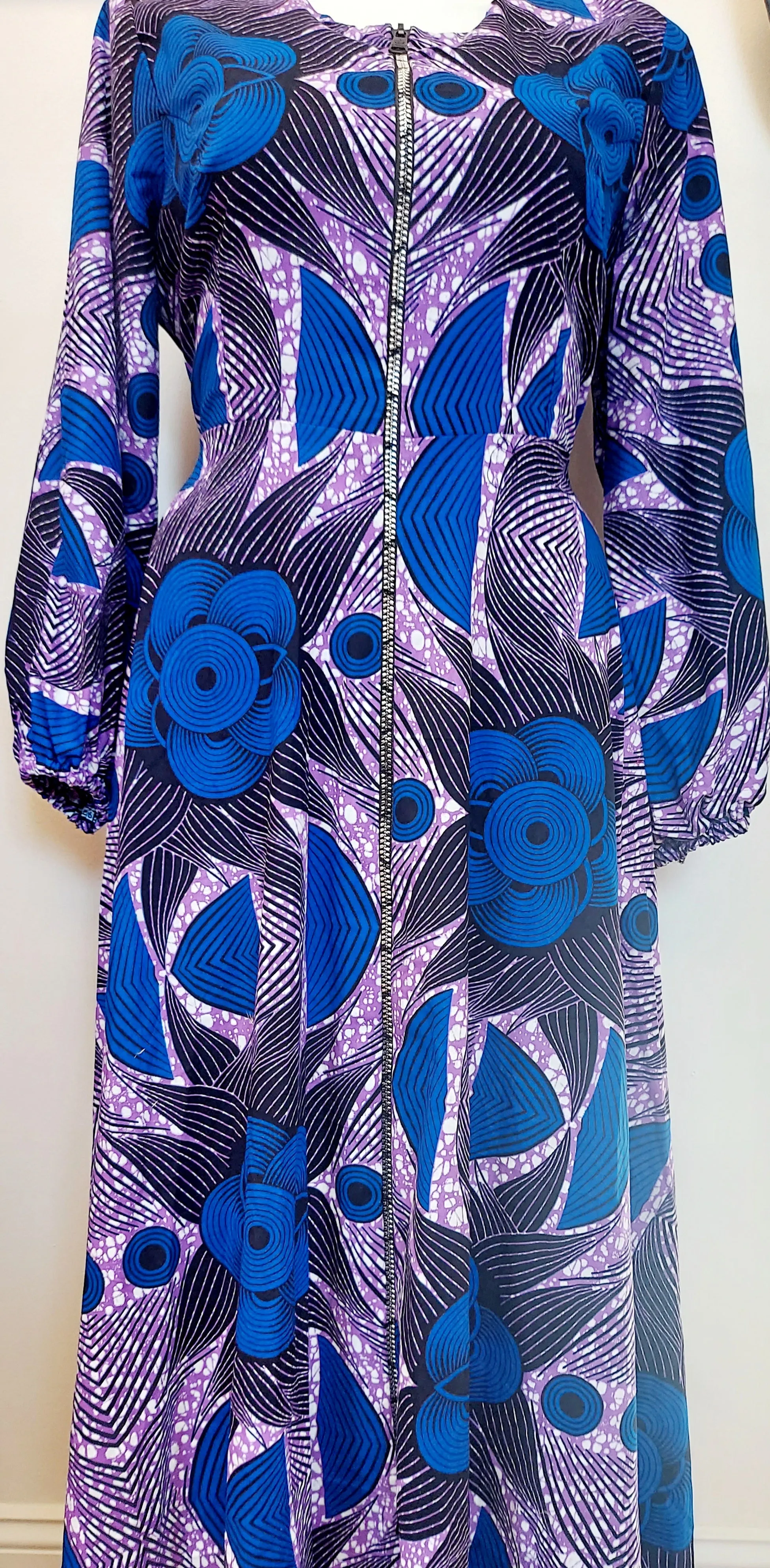 Coat Dress African Print | Customized | Geri's Bluffing Boutique