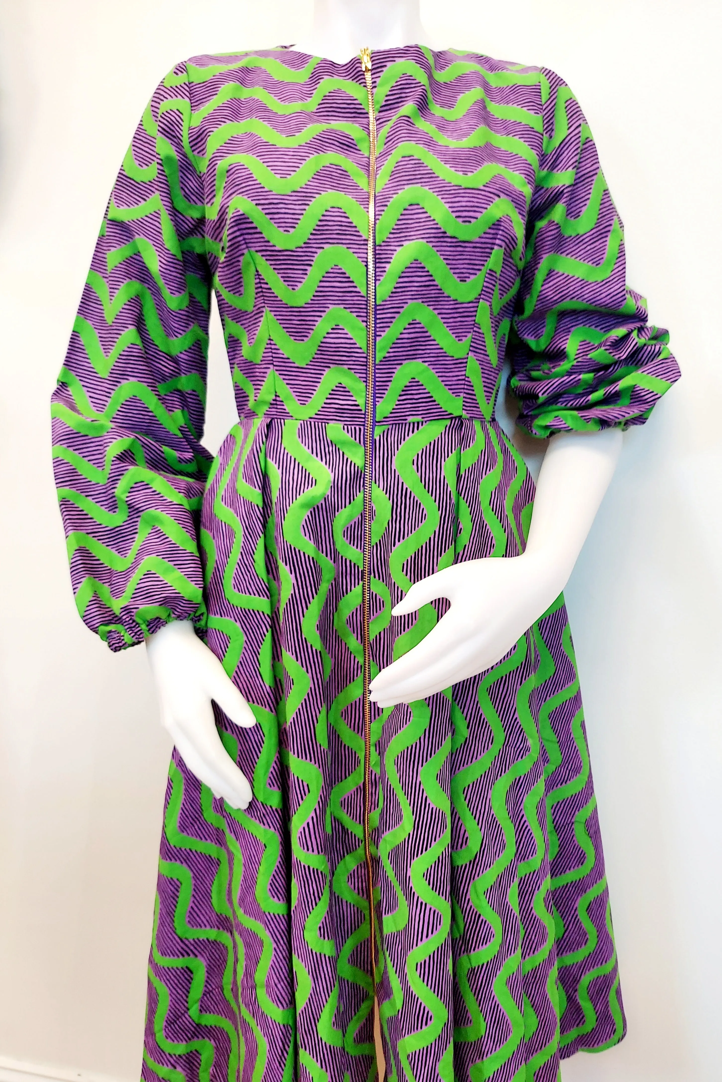 Coat Dress African Print | Customized | Geri's Bluffing Boutique