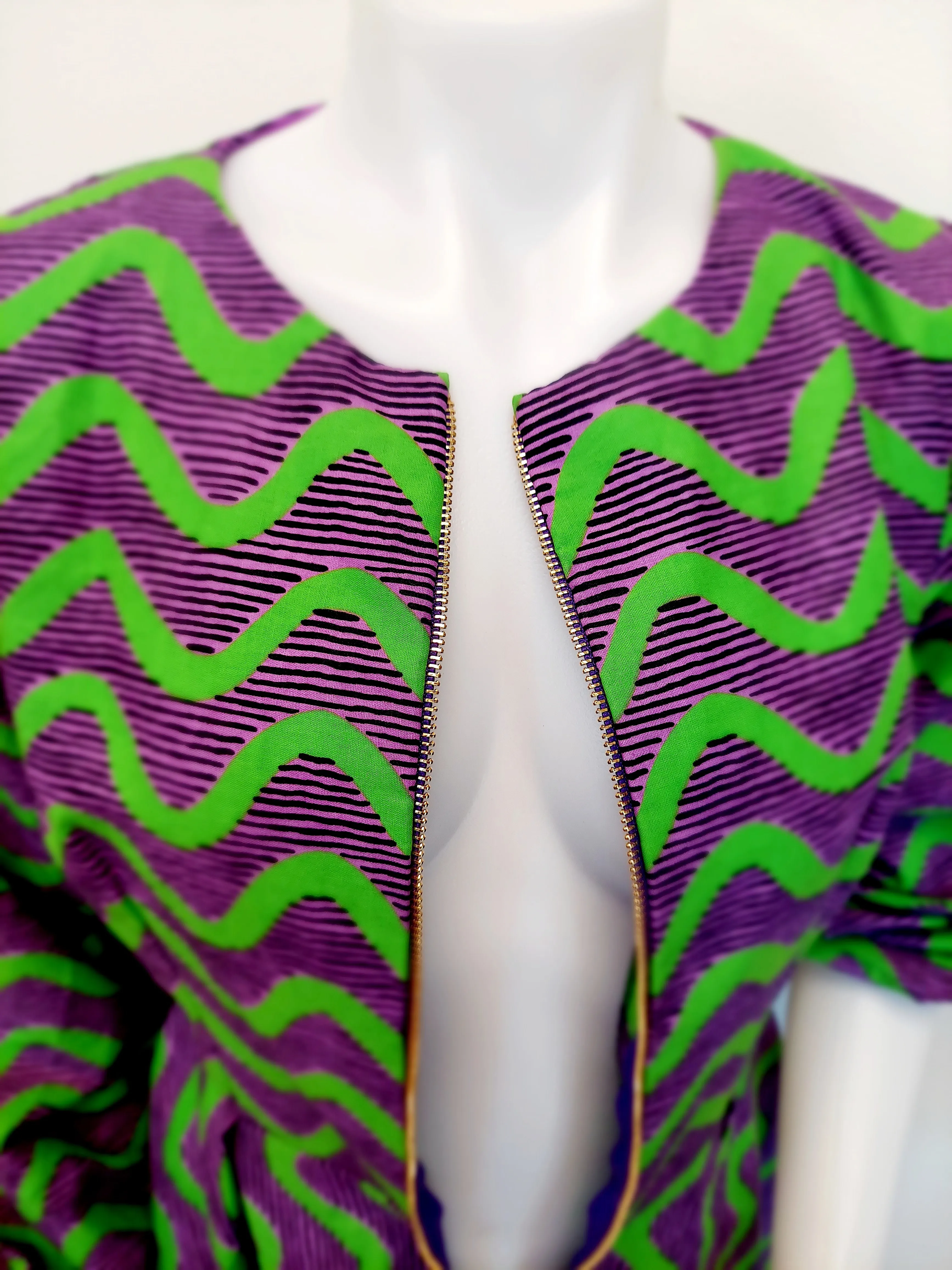 Coat Dress African Print | Customized | Geri's Bluffing Boutique