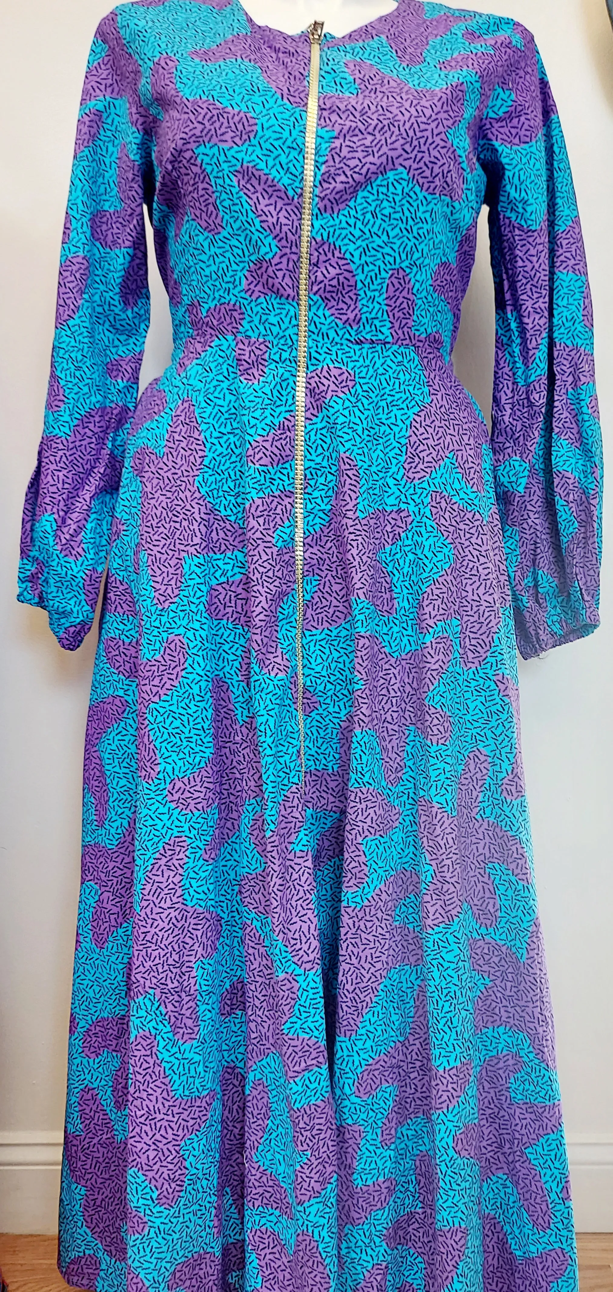 Coat Dress African Print | Customized | Geri's Bluffing Boutique