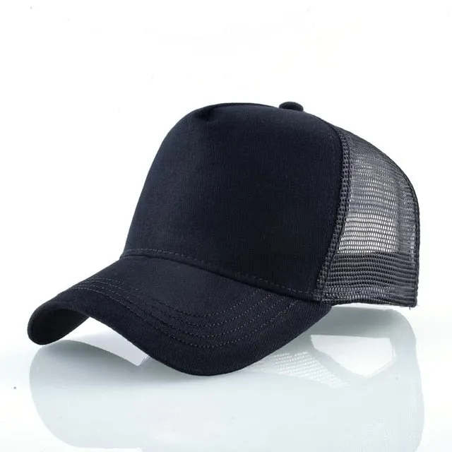 ContiNent 33 Fashion Animals Embroidery Baseball Caps Men Women Snapback Hip Hop Hat Summer Breathable Mesh Sun Gorras Unisex Streetwear Bone