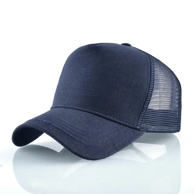 ContiNent 33 Fashion Animals Embroidery Baseball Caps Men Women Snapback Hip Hop Hat Summer Breathable Mesh Sun Gorras Unisex Streetwear Bone
