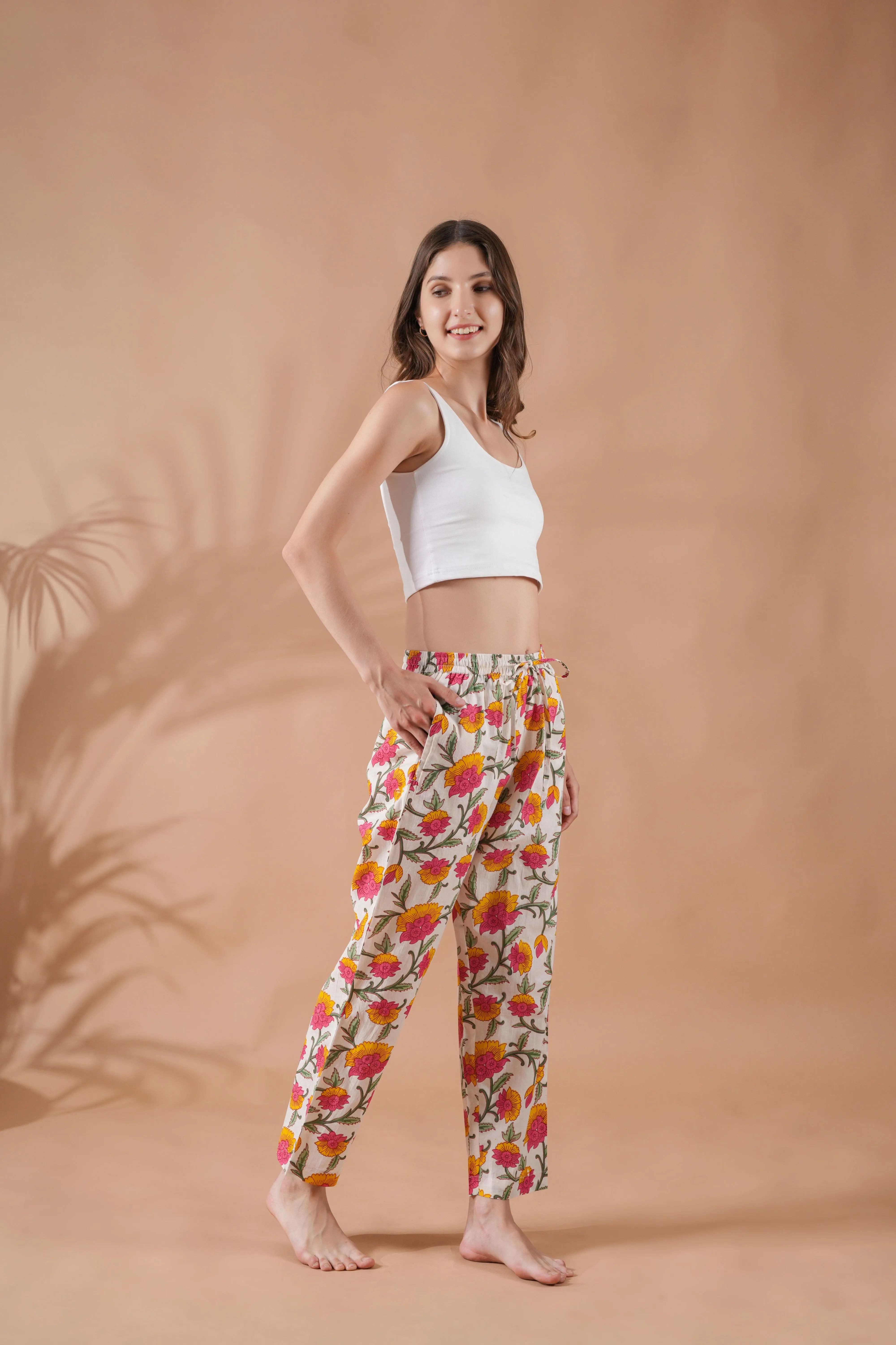 Cotton Pajama Pants Women - 3-Pack Bundle