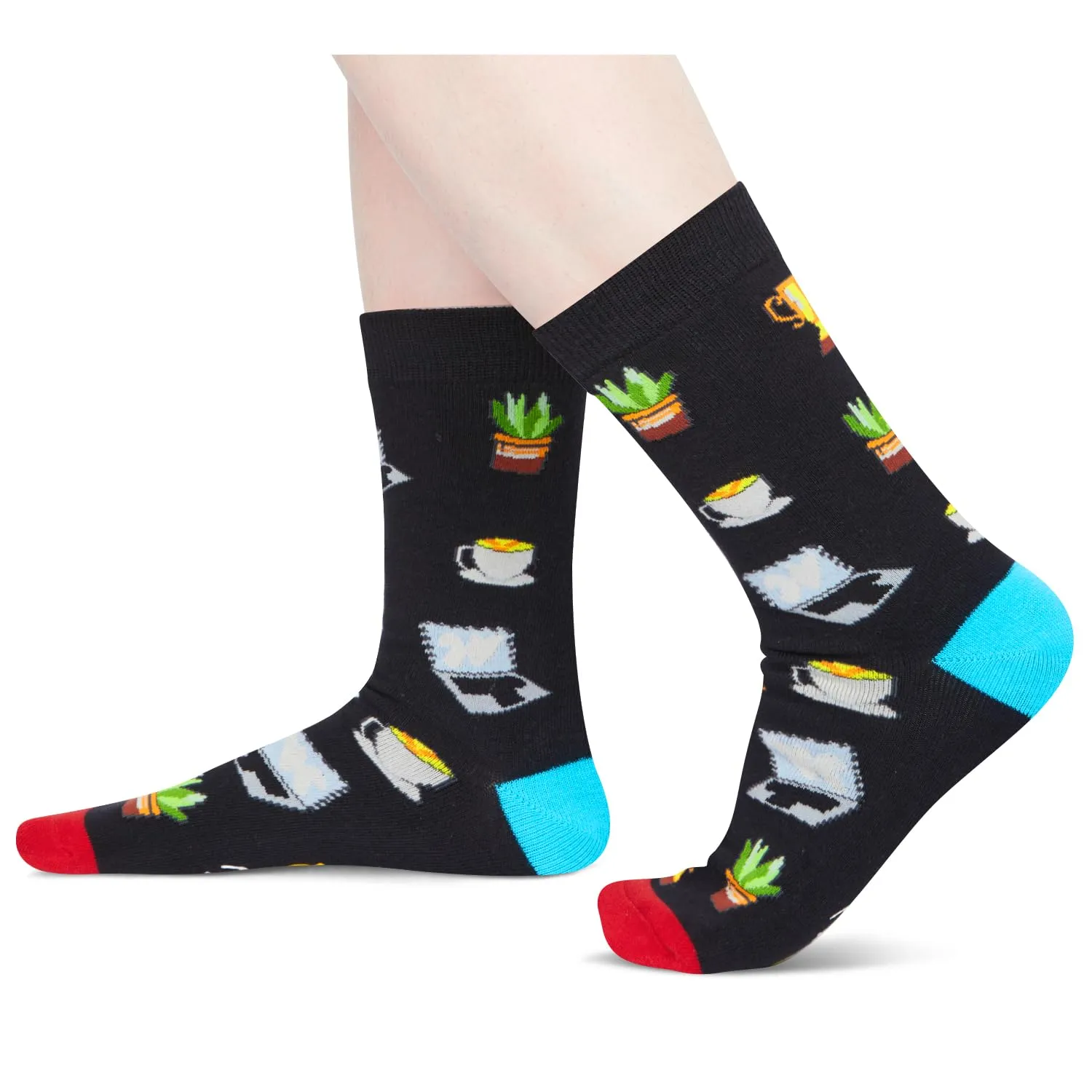 Coworkers Gifts Ideas Socks- Coworker Gifts for Women Men, Office Gifts for Coworkers, Funny Small Gifts for Coworkers
