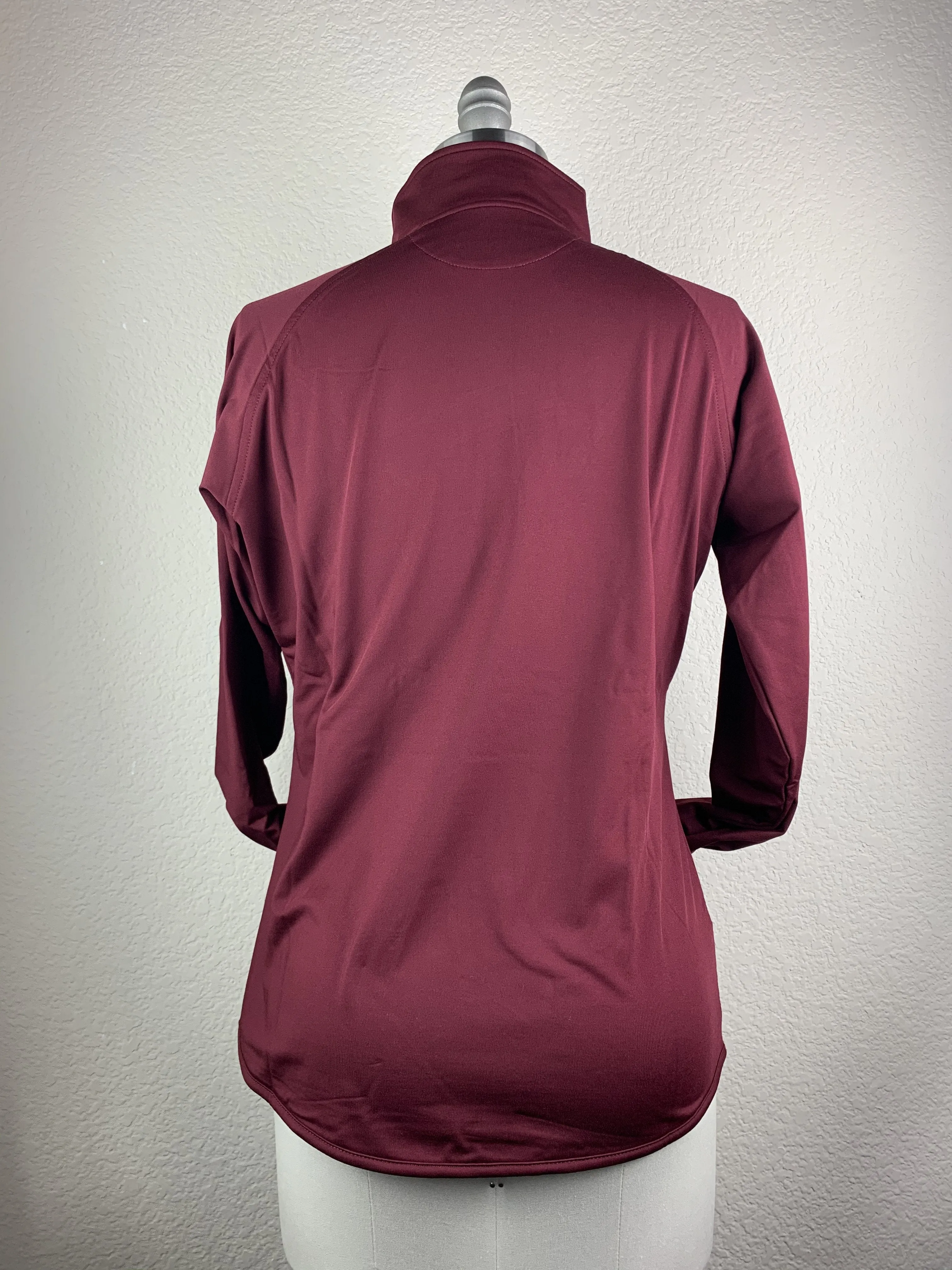 CR Women's Maroon 1/4 Zip