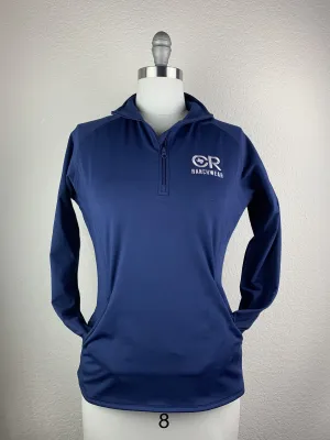 CR Women's Navy 1/4 Zip