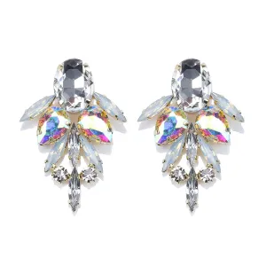 Crystal & Cubic Zirconia Drop Earrings