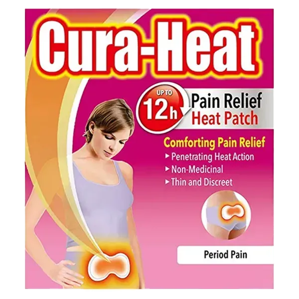 Cura-Heat Period Pain Relief Patch Pack of 3