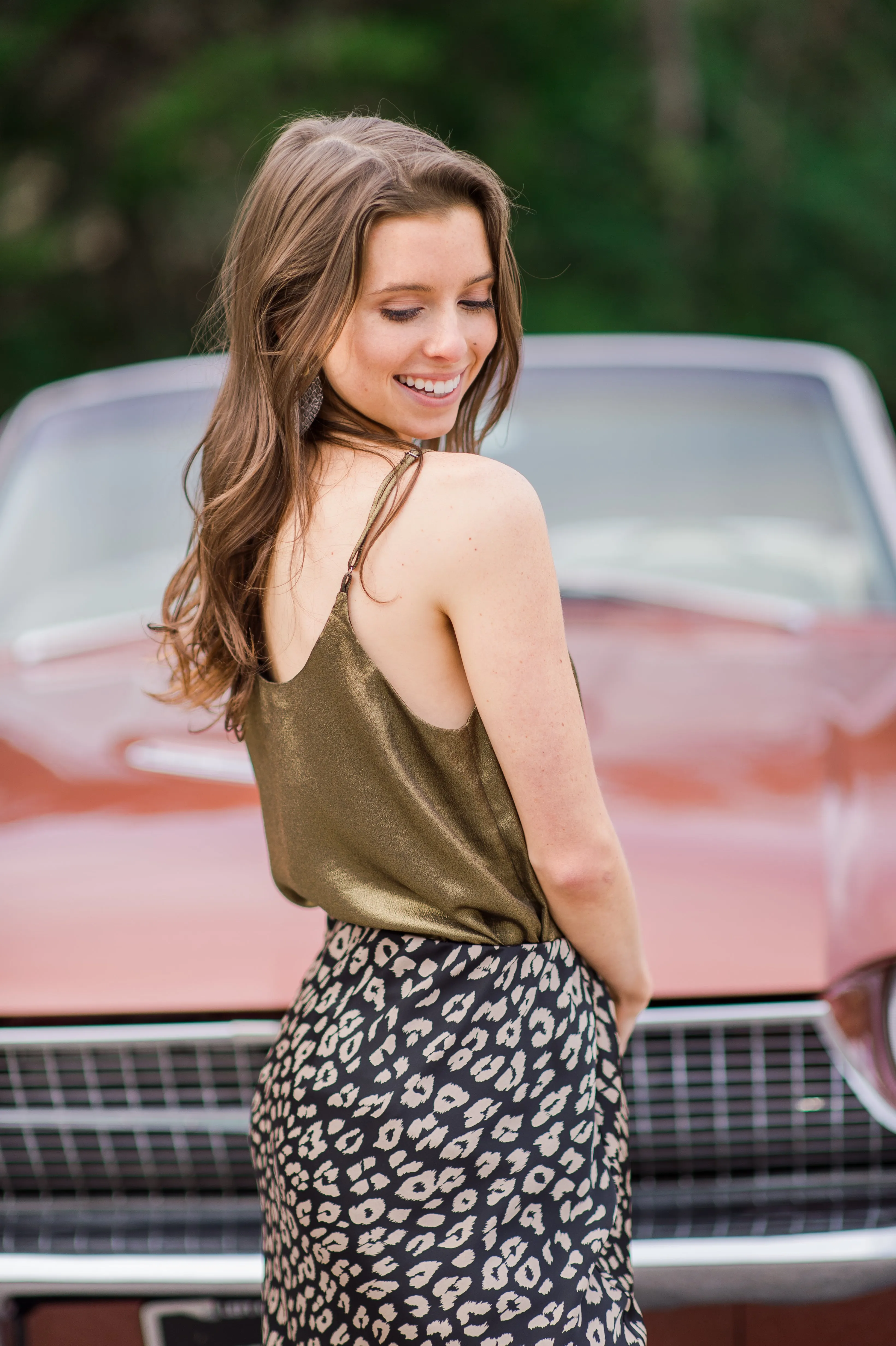 Current Air Metallic Cami