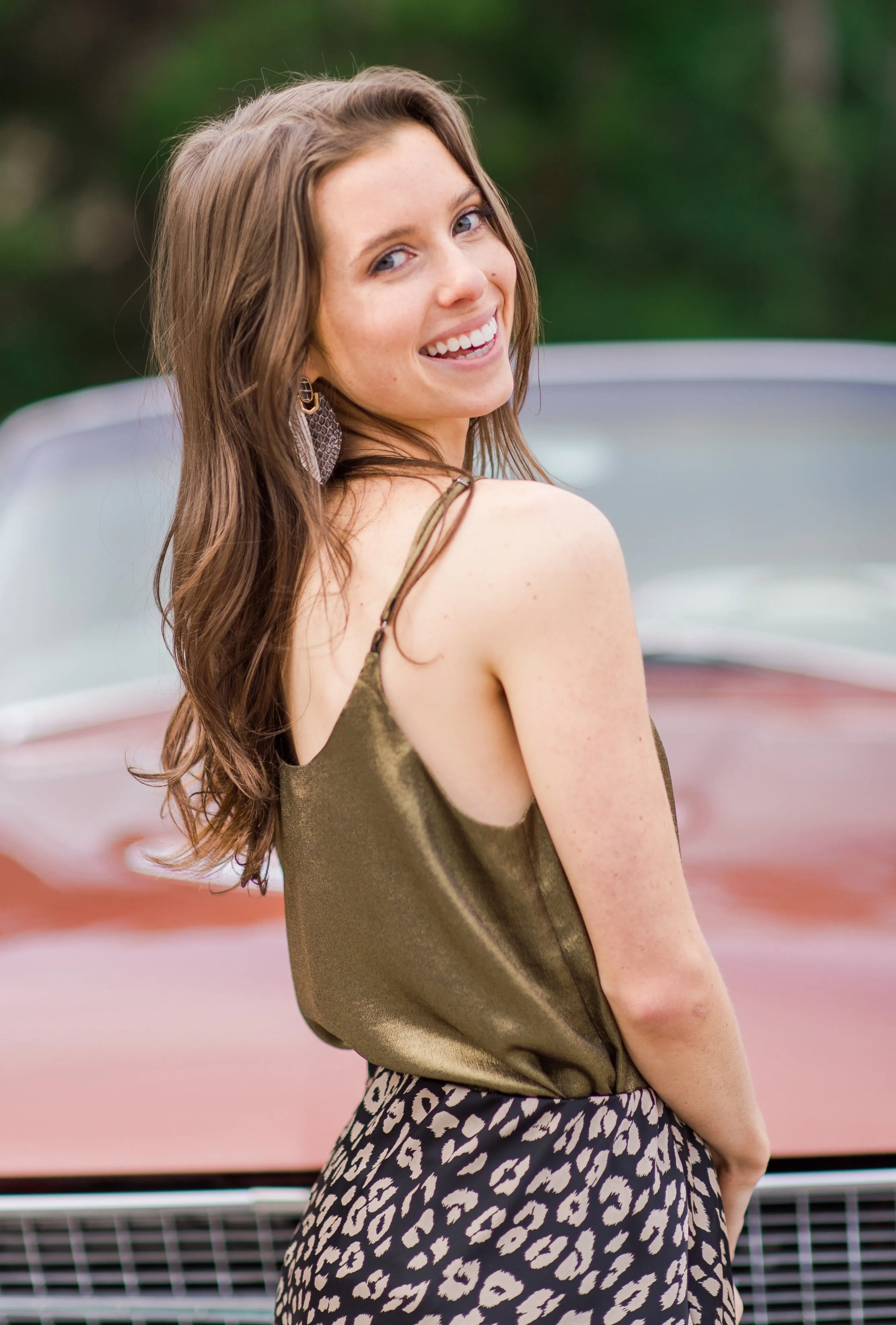 Current Air Metallic Cami