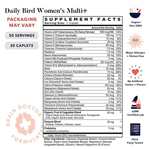 Daily Bird Women's Multivitamin