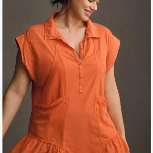 Daily Practice Orange Women's Top
