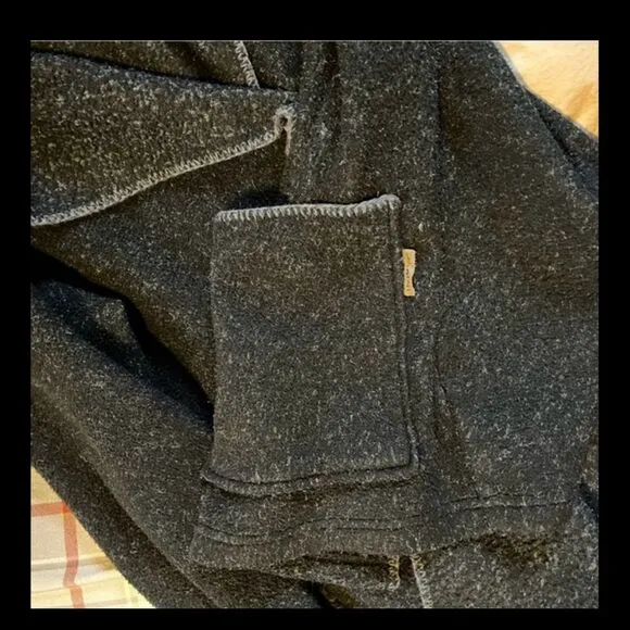 Dakini Heather Fleece Hooded Open Jacket