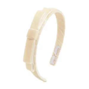 Dakota Bow Headband - Ivory