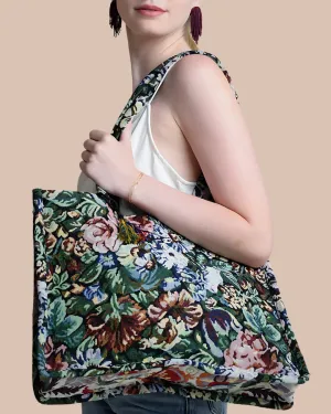 Daphne Floral Tote Bag