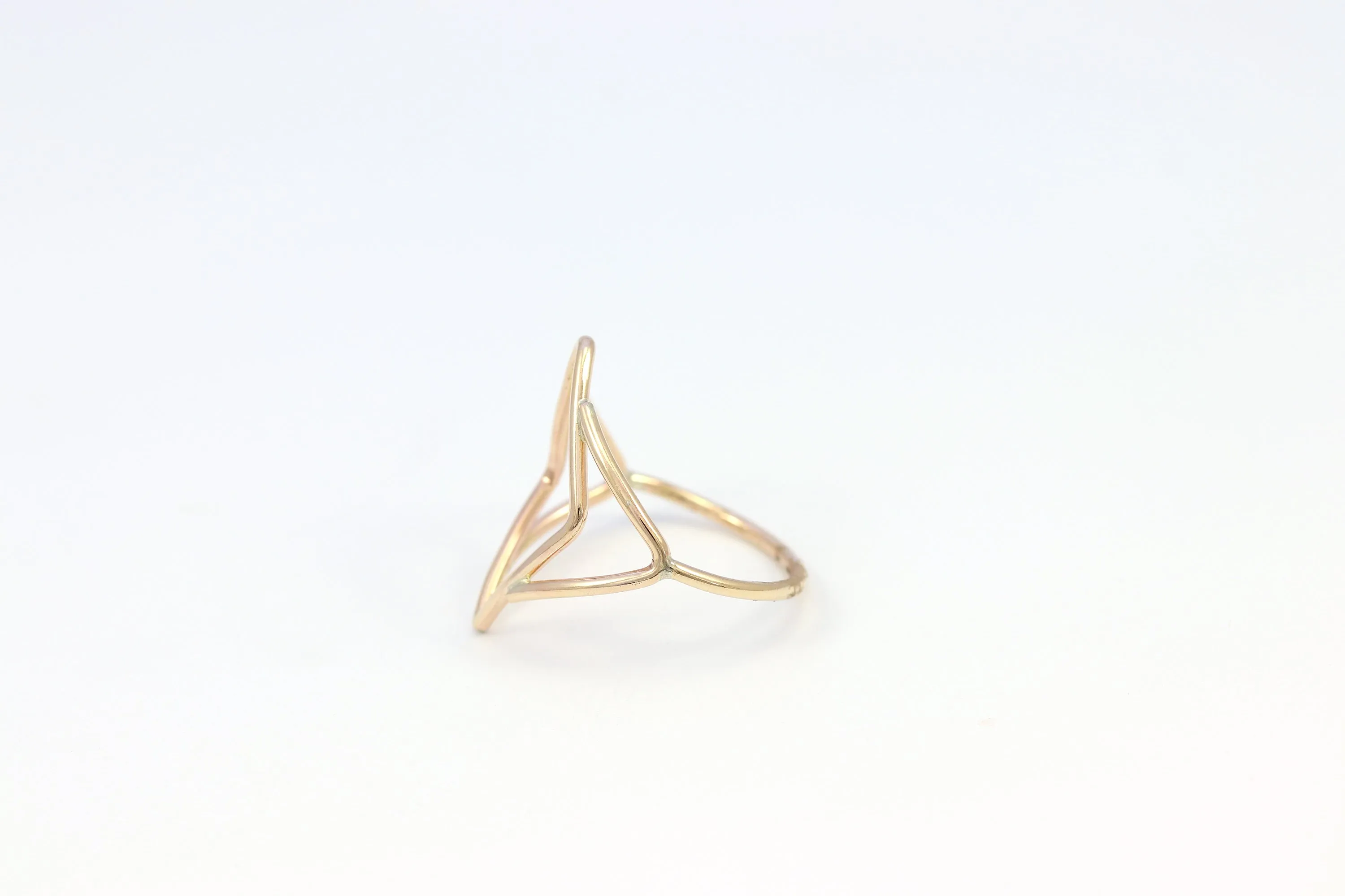 Deco Open Weave Ring