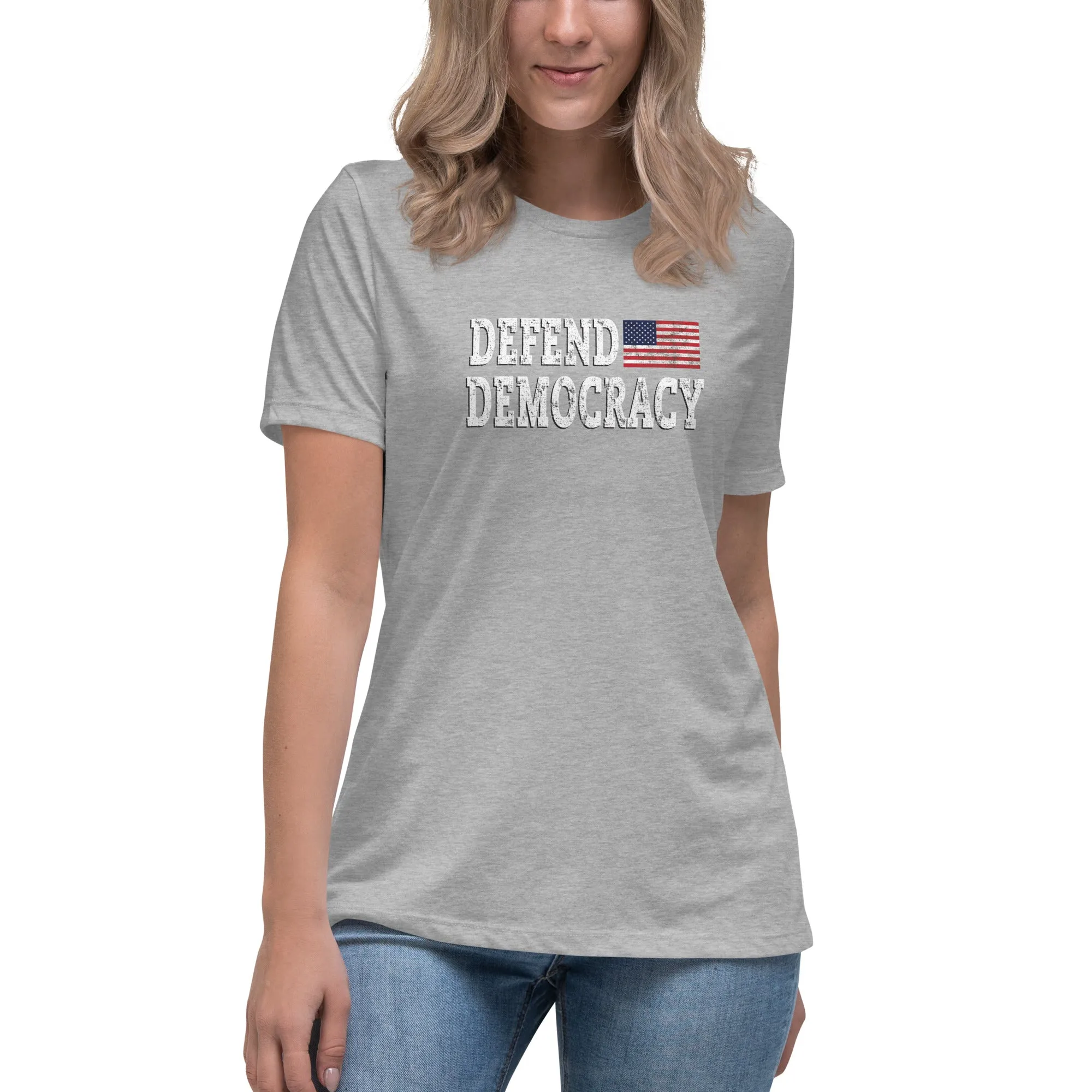 DEFEND DEMOCRACY Women's T-Shirt