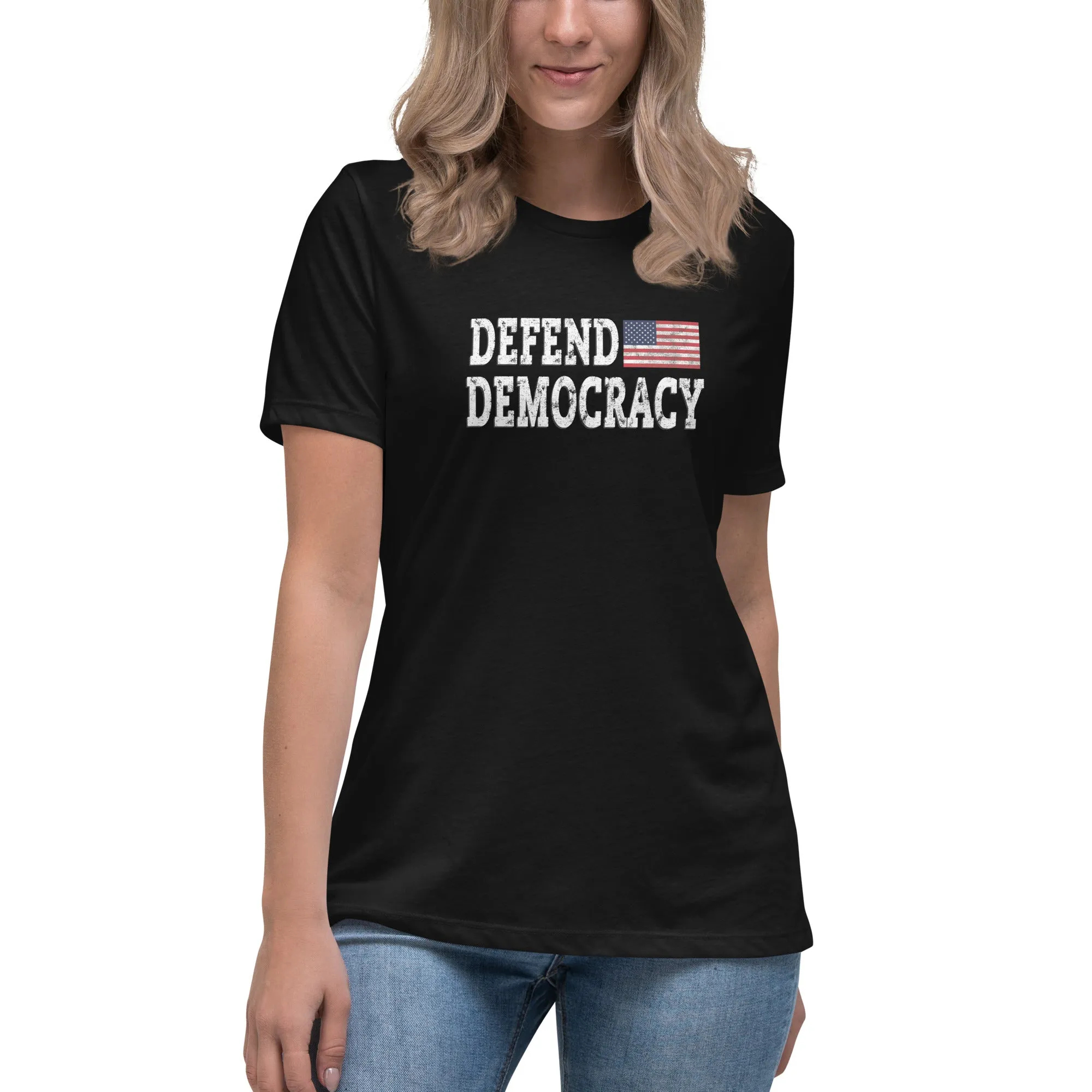 DEFEND DEMOCRACY Women's T-Shirt