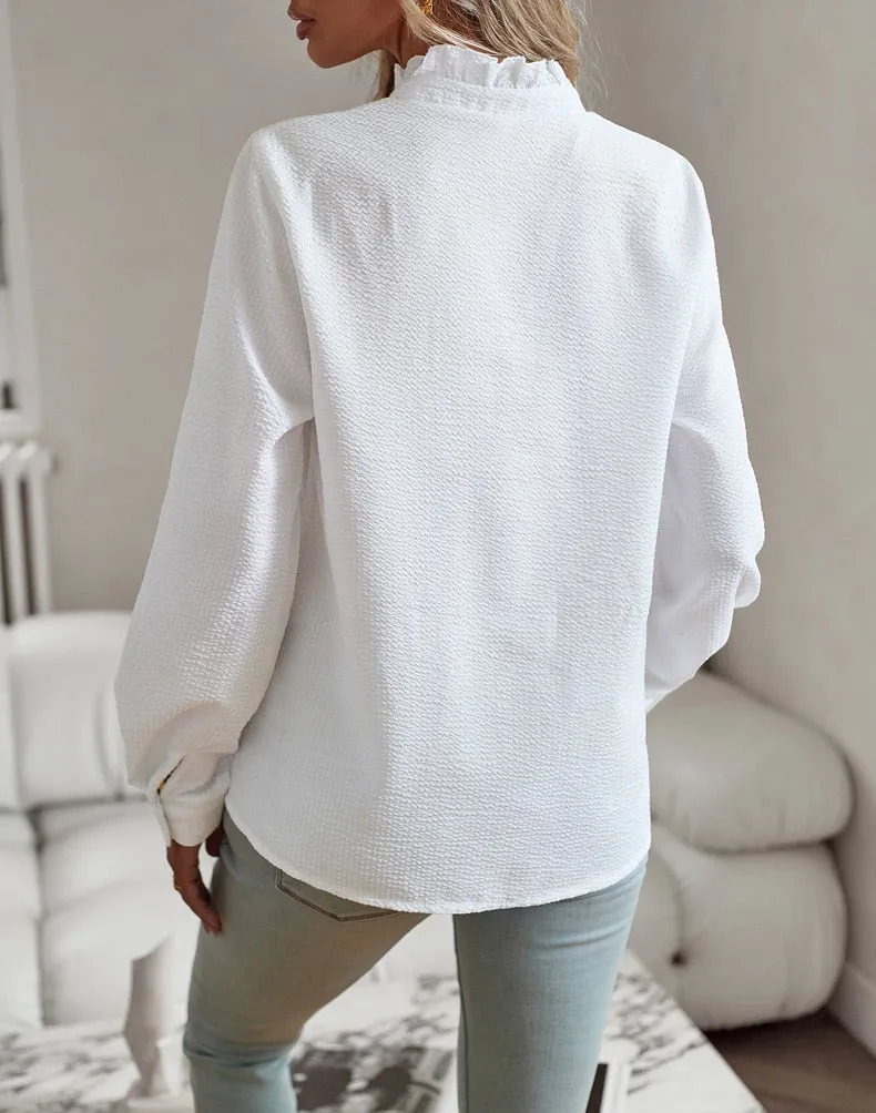 Delia® | Comfortable shirt with long sleeves