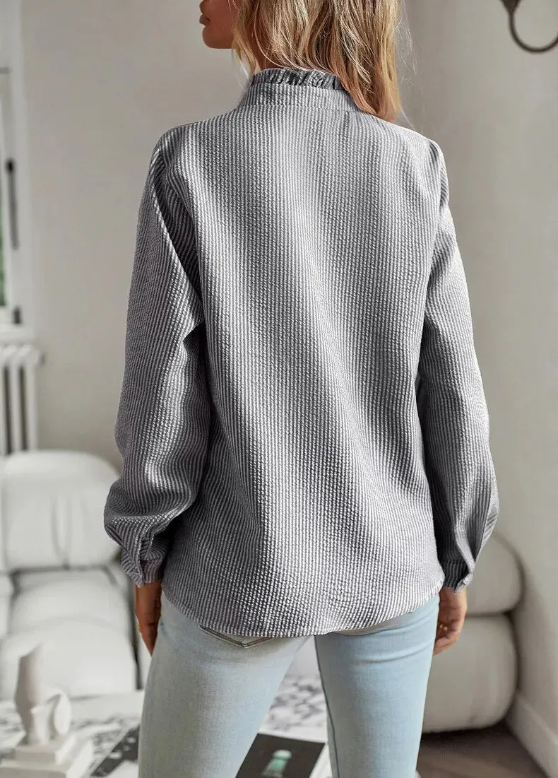 Delia® | Comfortable shirt with long sleeves