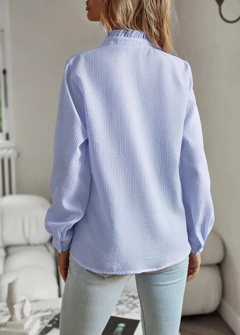 Delia® | Comfortable shirt with long sleeves