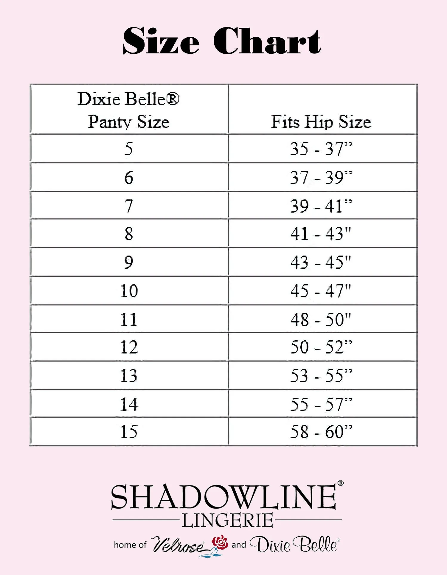 Dixie Belle Underwear Nylon Full Brief High Waist Panties 6-Pack