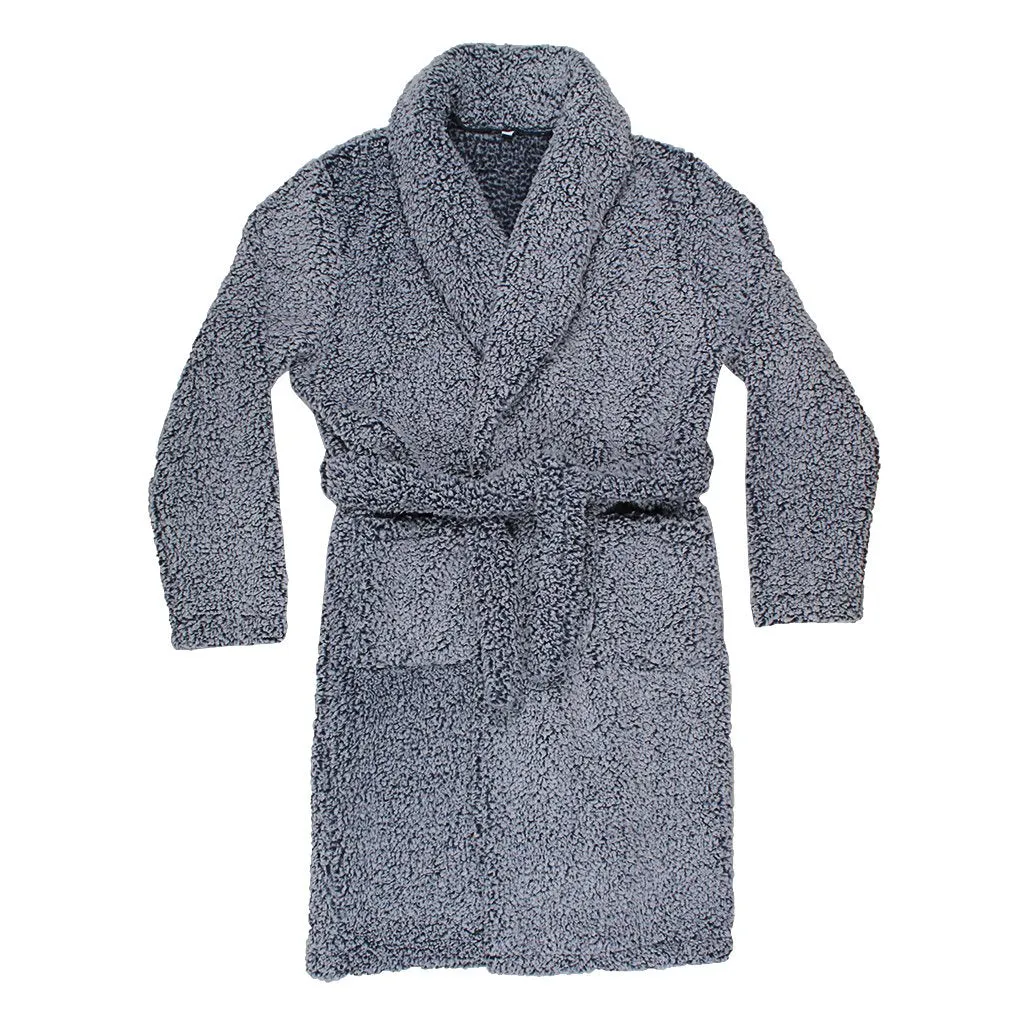 Double Sided Frosty Fleece Robe