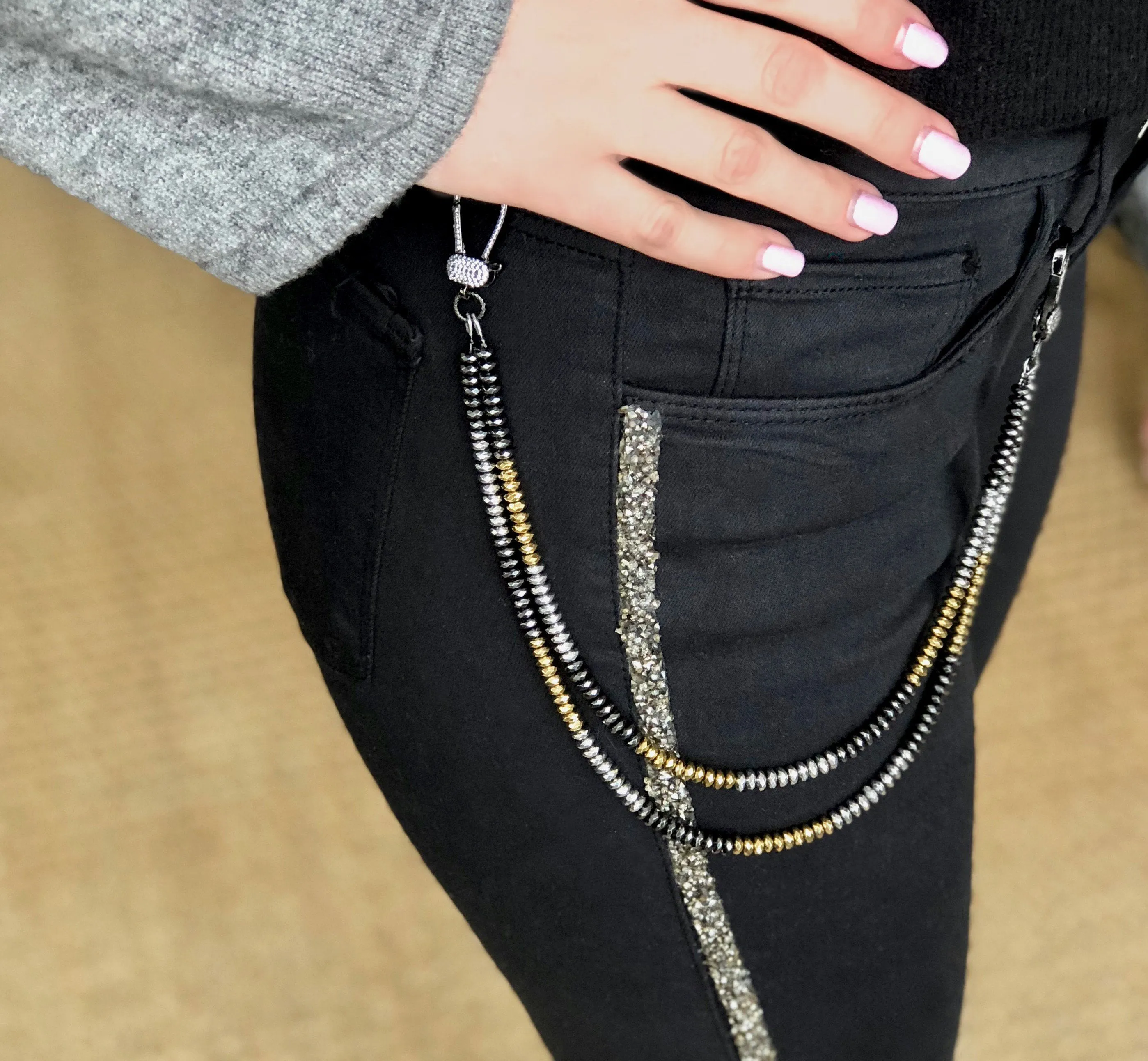 Double Strand Denim Drip Collection