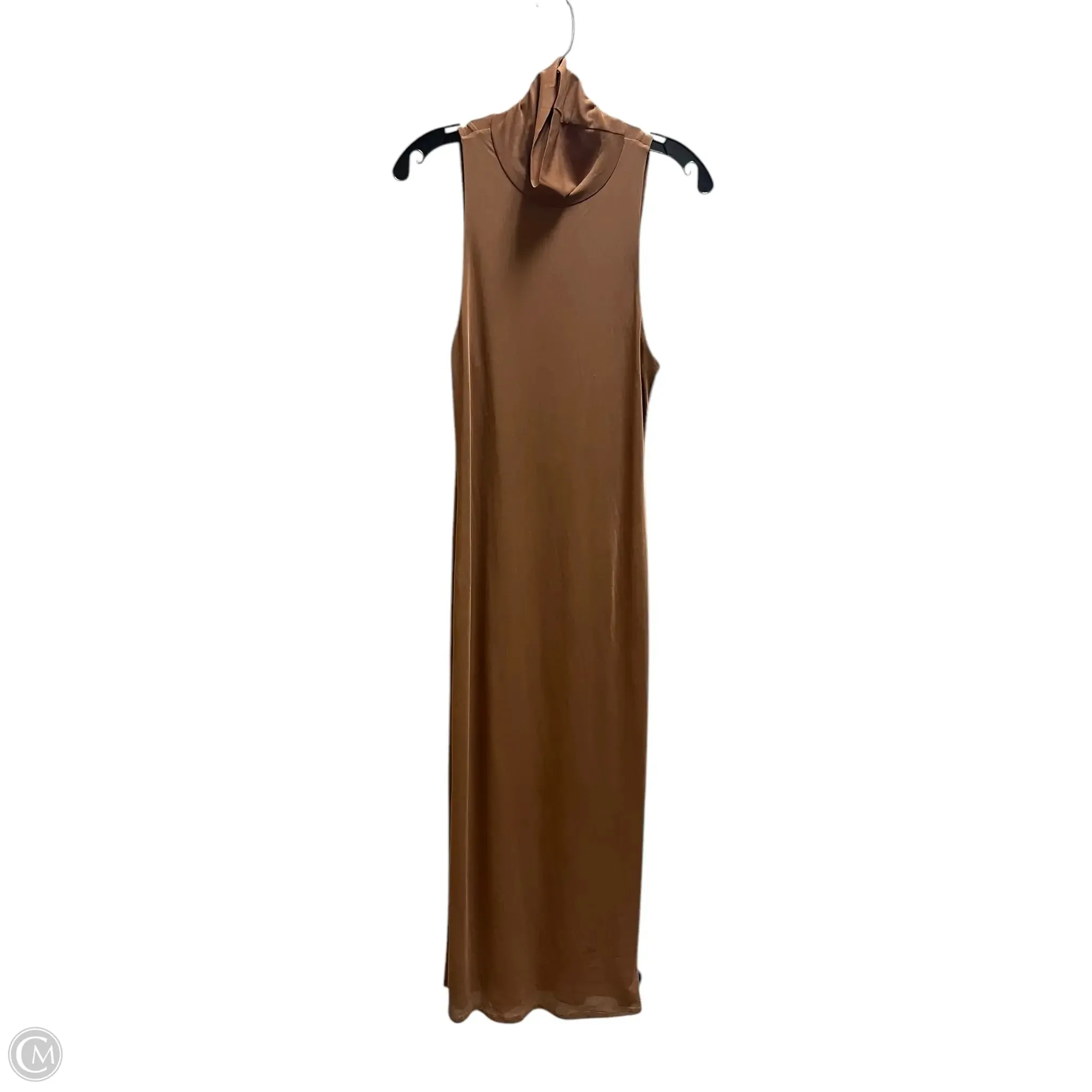 Dress Casual Maxi By Clothes Mentor In Brown, Size: M