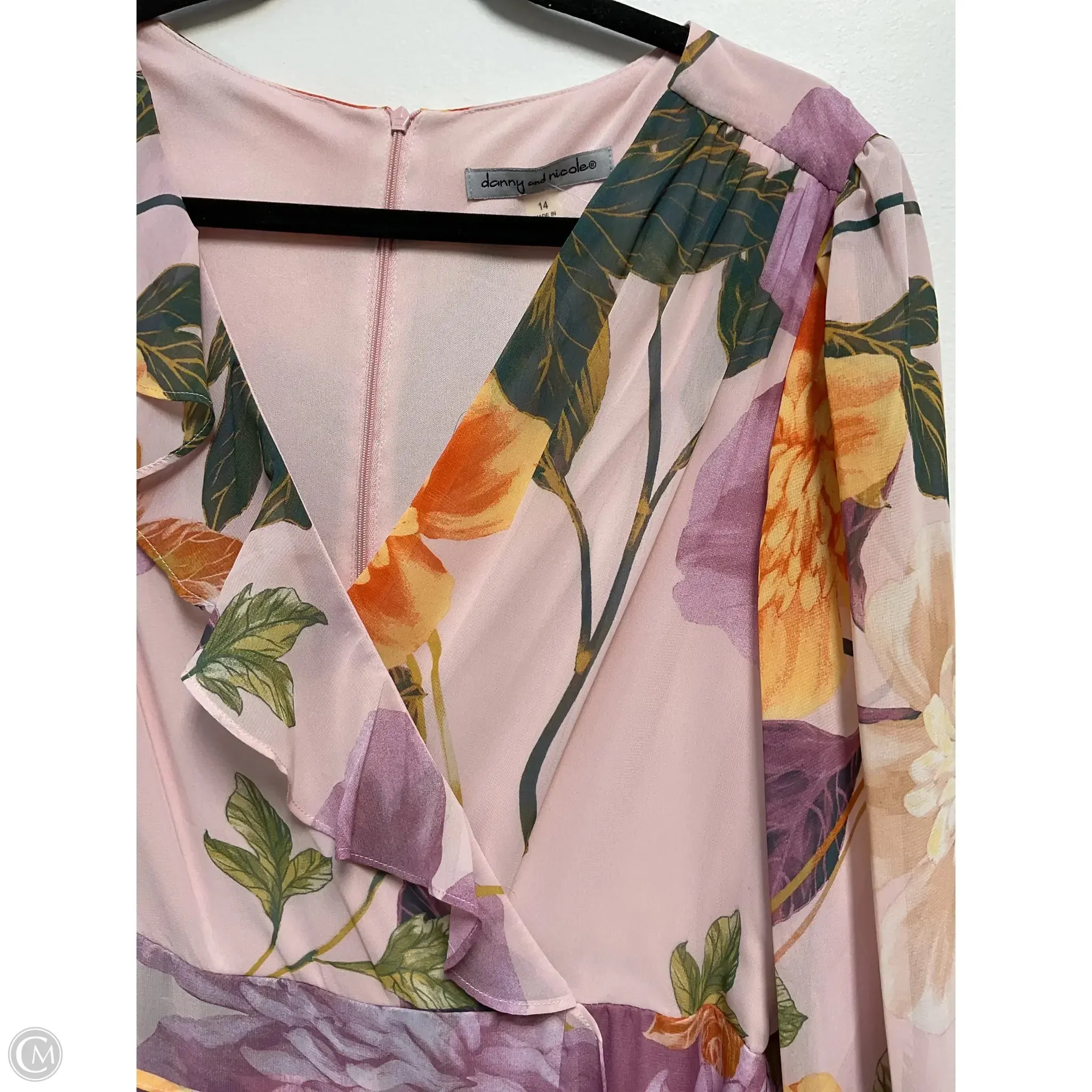 Dress Casual Maxi By Dannyandnicole In Pink, Size: Xl