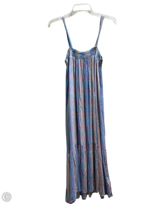 Dress Casual Maxi By Loft In Plaid Pattern, Size: S
