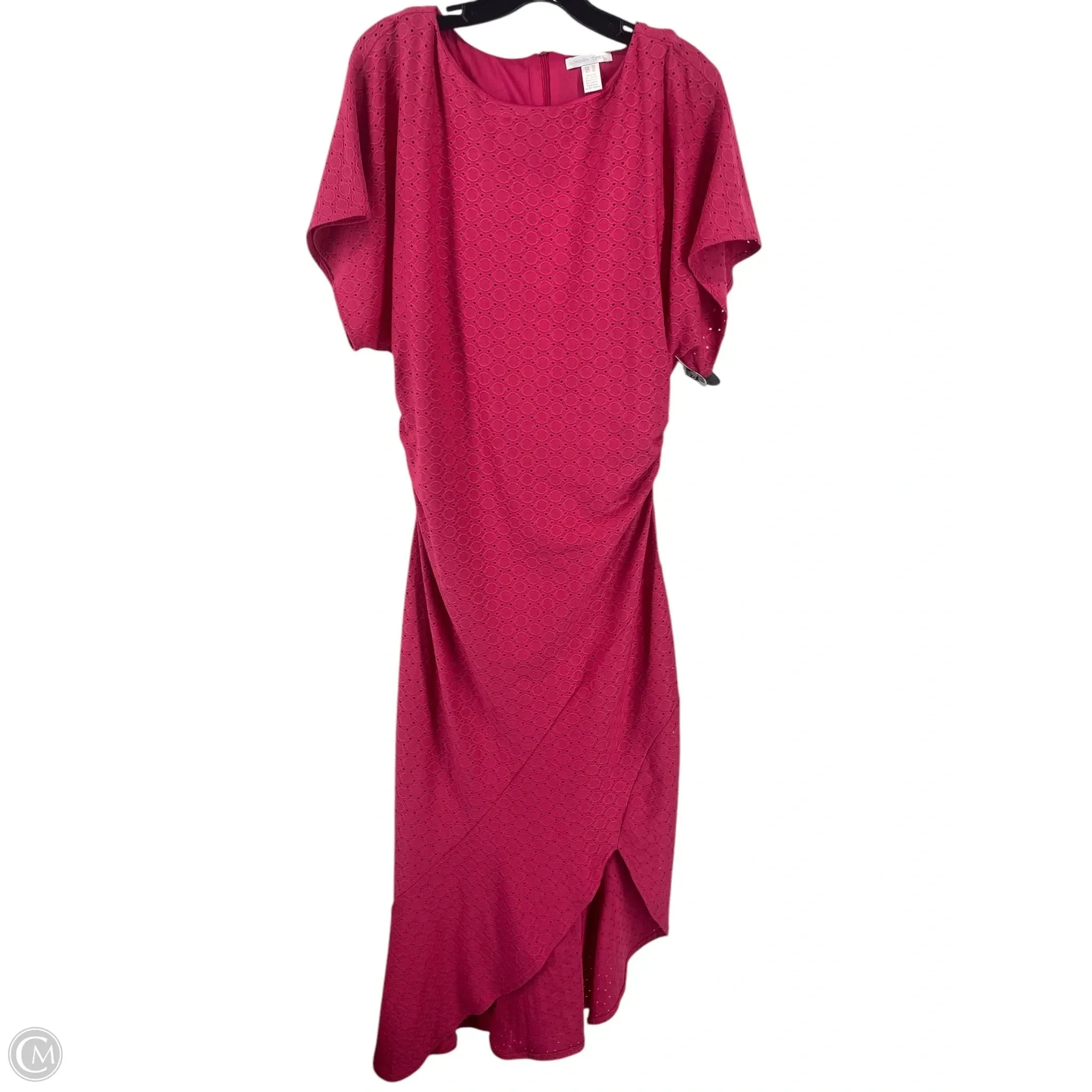 Dress Casual Maxi By London Times In Pink, Size: 14