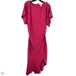 Dress Casual Maxi By London Times In Pink, Size: 14