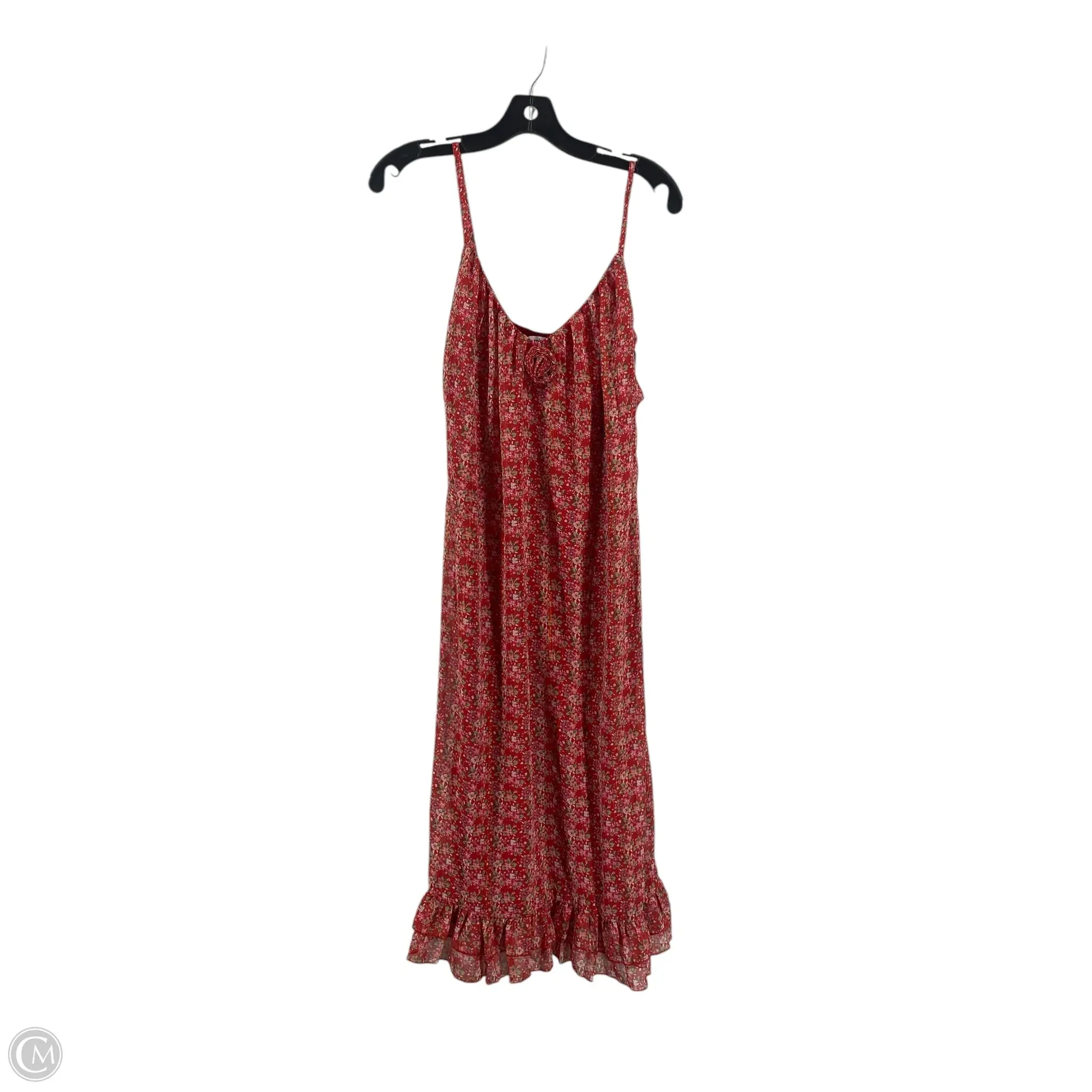 Dress Casual Maxi By Mimi Chica In Red, Size: L