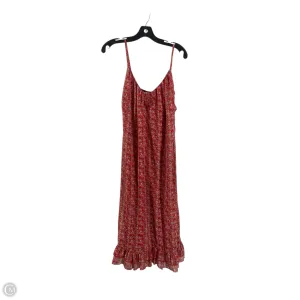 Dress Casual Maxi By Mimi Chica In Red, Size: L