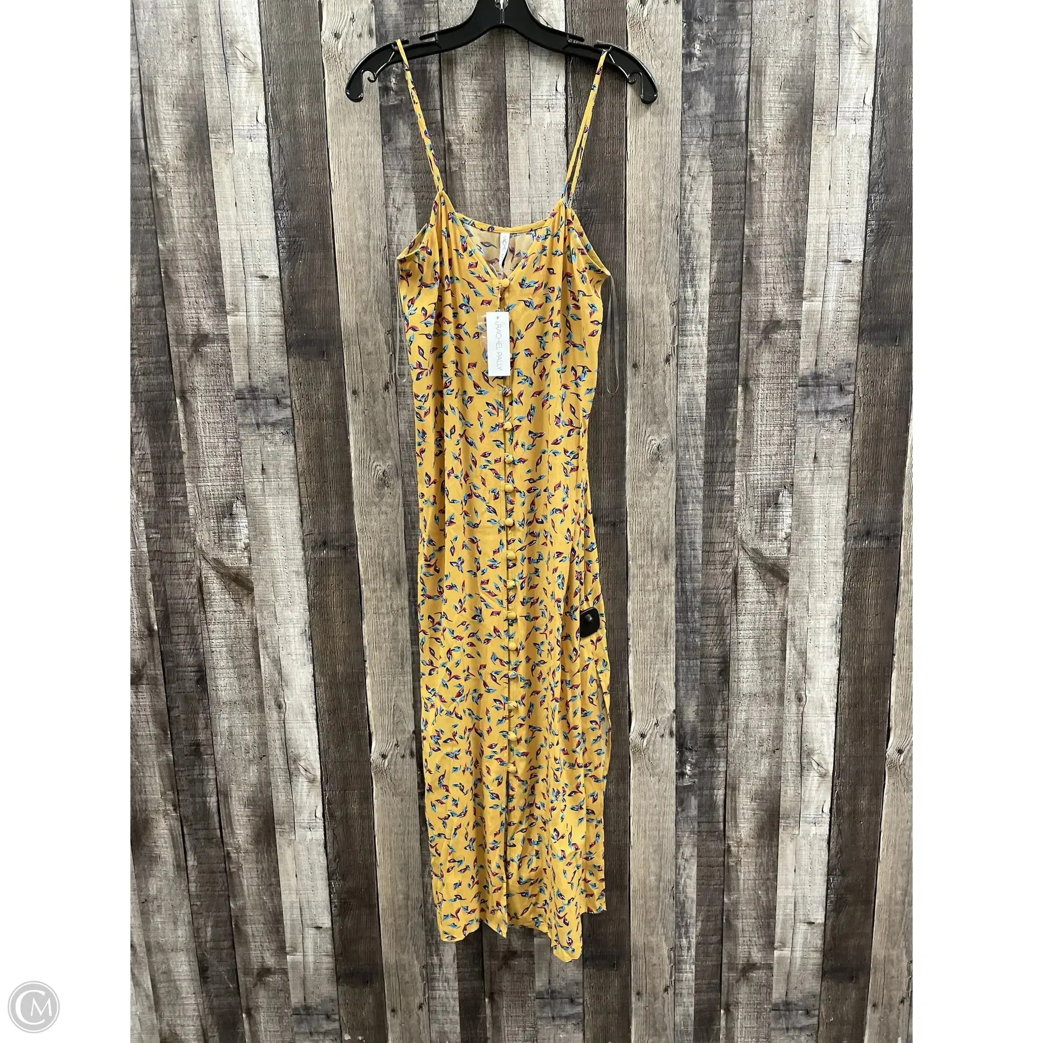 Dress Casual Maxi By Rachel Pally In Gold, Size: L
