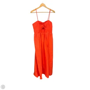 Dress Casual Maxi By Universal Thread In Orange, Size: L