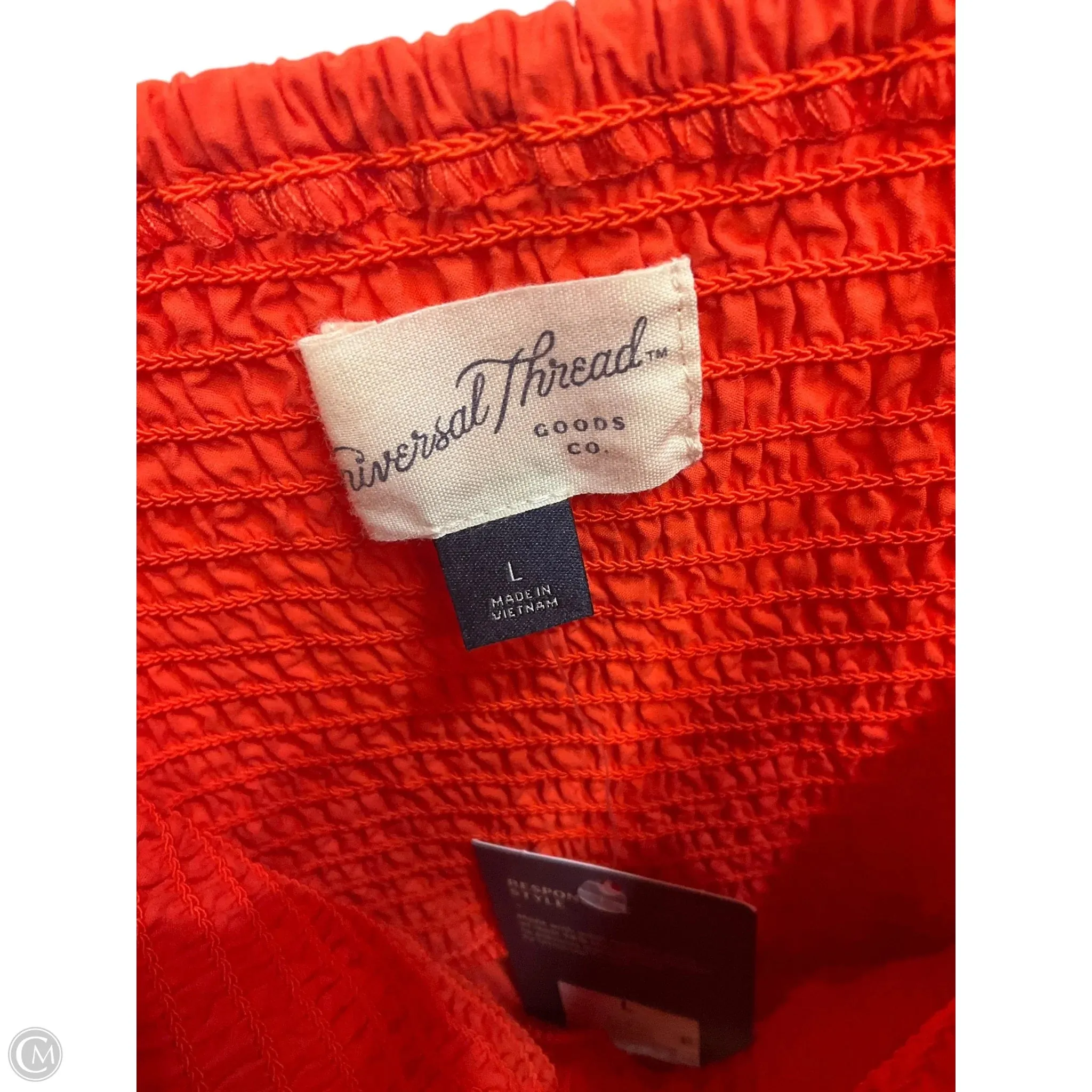 Dress Casual Maxi By Universal Thread In Orange, Size: L