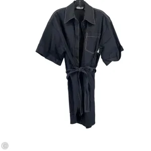 Dress Casual Midi By Clothes Mentor In Black, Size: 6