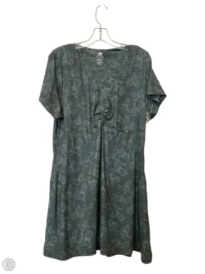 Dress Casual Midi By Clothes Mentor In Green, Size: Xxl
