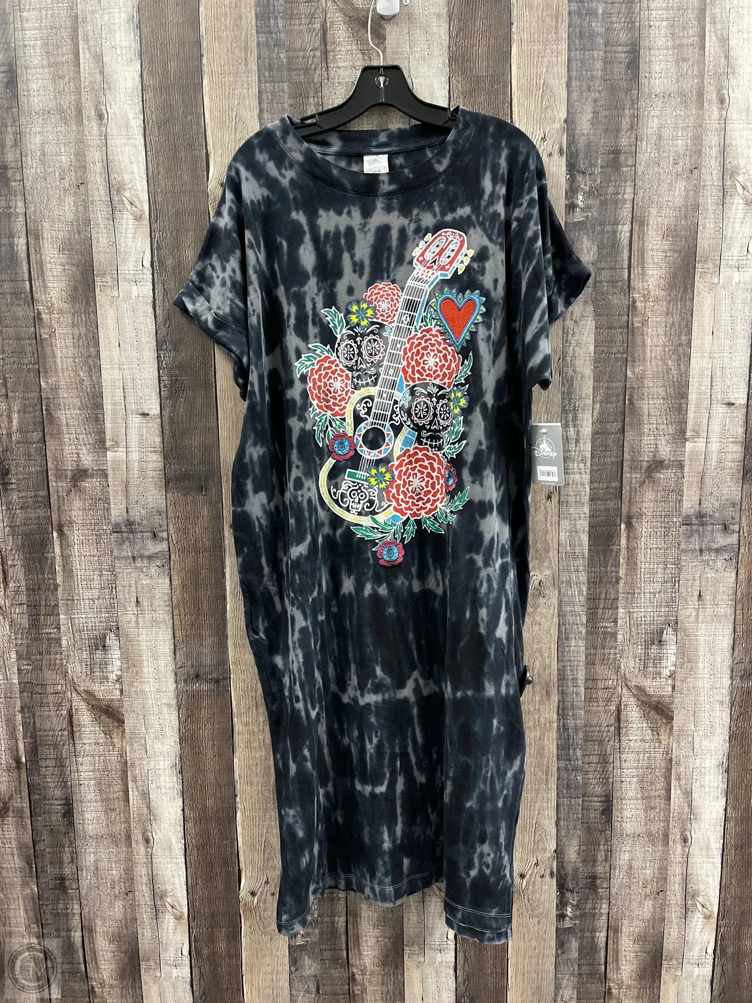 Dress Casual Midi By Disney Store In Black, Size: Xl